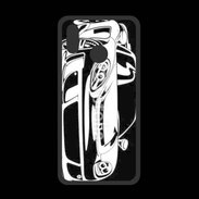 Coque  Huawei P20 Lite PREMIUM Illustration voiture de sport en noir et blanc