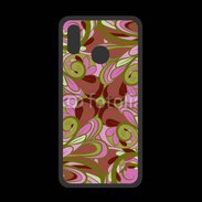 Coque  Huawei P20 Lite PREMIUM Ensemble floral Vert et rose