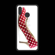 Coque  Huawei P20 Lite PREMIUM escarpin petits pois