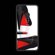 Coque  Huawei P20 Lite PREMIUM Escarpins et tube de rouge à lèvres