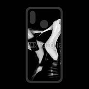 Coque  Huawei P20 Lite PREMIUM Escarpin blanc sur piano