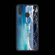 Coque  Huawei P20 Lite PREMIUM Iceberg en montagne