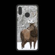 Coque  Huawei P20 Lite PREMIUM Cerf en hiver 55