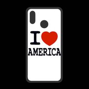 Coque  Huawei P20 Lite PREMIUM I love America
