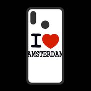Coque  Huawei P20 Lite PREMIUM I love Amsterdam