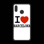 Coque  Huawei P20 Lite PREMIUM I love Barcelona