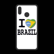 Coque  Huawei P20 Lite PREMIUM I love Brazil 2