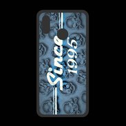 Coque  Huawei P20 Lite PREMIUM Since crane bleu 1995