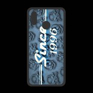 Coque  Huawei P20 Lite PREMIUM Since crane bleu 1996