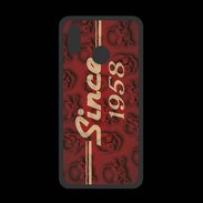 Coque  Huawei P20 Lite PREMIUM Since crane rouge 1958
