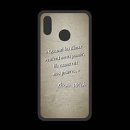 Coque  Huawei P20 Lite PREMIUM Dieux prières Sepia Citation Oscar Wilde