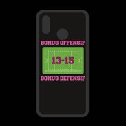 Coque  Huawei P20 Lite PREMIUM Bonus Offensif-Défensif Noir
