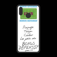 Coque  Huawei P20 Lite PREMIUM Plaquage Bonus offensif-défensif Blanc