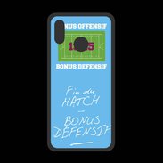 Coque  Huawei P20 Lite PREMIUM Fin de match Bonus offensif-défensif Bleu