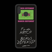 Coque  Huawei P20 Lite PREMIUM Fin de match Bonus offensif-défensif Noir