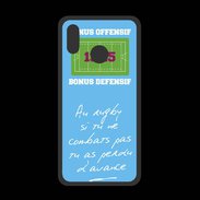 Coque  Huawei P20 Lite PREMIUM Le combat Bonus offensif-défensif Bleu