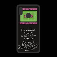 Coque  Huawei P20 Lite PREMIUM 1 point bonus offensif-défensif Noir