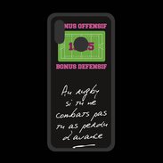 Coque  Huawei P20 Lite PREMIUM Le combat Bonus offensif-défensif Noir