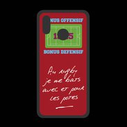 Coque  Huawei P20 Lite PREMIUM Les potes Bonus offensif-défensif Rouge