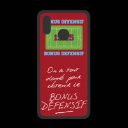 Coque  Huawei P20 Lite PREMIUM Obtenir le Bonus offensif-défensif Rouge