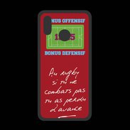 Coque  Huawei P20 Lite PREMIUM Le combat Bonus offensif-défensif Rouge