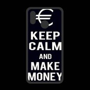 Coque  Huawei P20 Lite PREMIUM Keep Calm Make money Noir