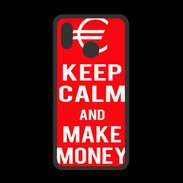 Coque  Huawei P20 Lite PREMIUM Keep Calm Make money Rouge