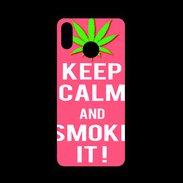 Coque  Huawei P20 Lite PREMIUM Keep Calm Smoke Rouge