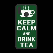 Coque  Huawei P20 Lite PREMIUM Keep Calm Drink Tea Vert