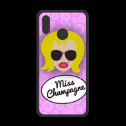 Coque  Huawei P20 Lite PREMIUM Miss Champagne Blonde