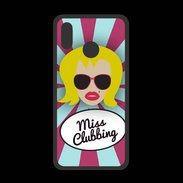 Coque  Huawei P20 Lite PREMIUM Miss Clubbing Blonde