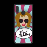 Coque  Huawei P20 Lite PREMIUM Miss Clubbing Rousse
