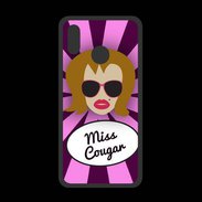 Coque  Huawei P20 Lite PREMIUM Miss Cougar Rousse