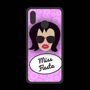 Coque  Huawei P20 Lite PREMIUM Miss Fiesta Brune