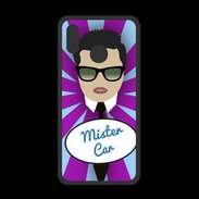 Coque  Huawei P20 Lite PREMIUM Mister Car Brun