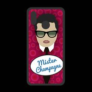 Coque  Huawei P20 Lite PREMIUM Mister Champagne Brun