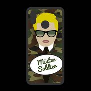 Coque  Huawei P20 Lite PREMIUM Mister Soldier Blond