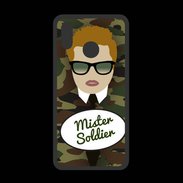 Coque  Huawei P20 Lite PREMIUM Mister Soldier Roux