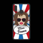 Coque  Huawei P20 Lite PREMIUM Miss France Chatain