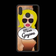 Coque  Huawei P20 Lite PREMIUM Miss Guyane Blonde