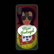 Coque  Huawei P20 Lite PREMIUM Miss Portugal Black