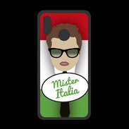 Coque  Huawei P20 Lite PREMIUM Mister Italie Chatain