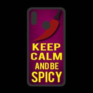 Coque  Huawei P20 Lite PREMIUM Keep Calm and Be Spicy Rose