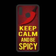 Coque  Huawei P20 Lite PREMIUM Keep Calm and Be Spicy Rouge