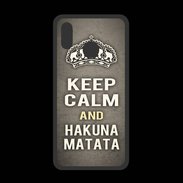 Coque  Huawei P20 Lite PREMIUM Keep Calm and Hakuna Matata Gris