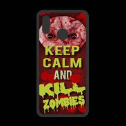 Coque  Huawei P20 Lite PREMIUM Keep Calm and Kill Zombies Rouge