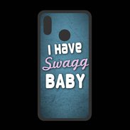Coque  Huawei P20 Lite PREMIUM I have Swag bleu ZG