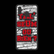 Coque  Huawei P20 Lite PREMIUM Ta l'seum ou bien Rouge
