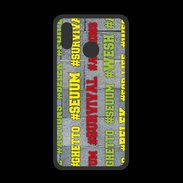 Coque  Huawei P20 Lite PREMIUM Wesh Vert Jaune