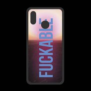 Coque  Huawei P20 Lite PREMIUM Fuckable bleu ZG